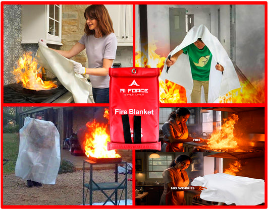 Fire Blanket Saves Lives