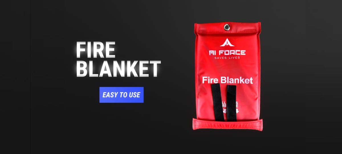 Load video: Emergency Fire Blanket Video Made in USA